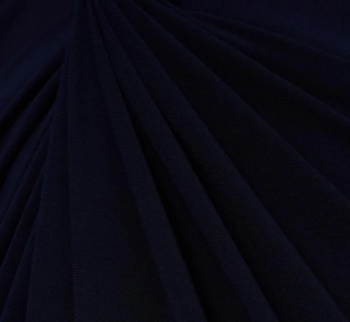 Long Dresses Womens Adrianna Papell Matte Jersey Twist Front Tuxedo Long Gown In Midnight