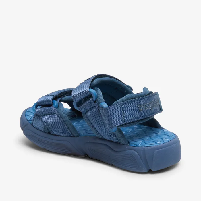 louis blue Blue BABY Sandals bisgaardshoes