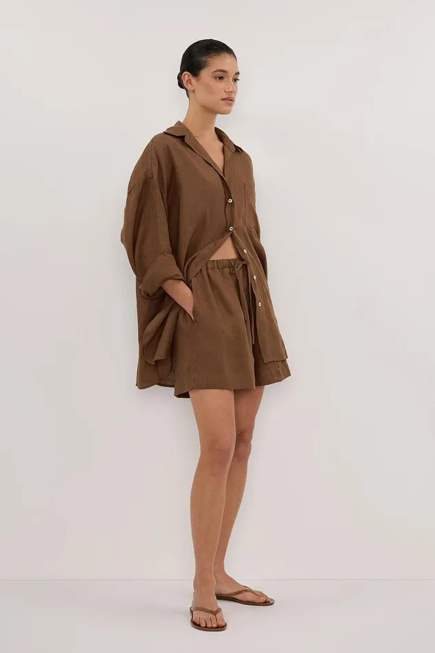LUNE FONDANT LINEN SHORT Women DISSH Shorts