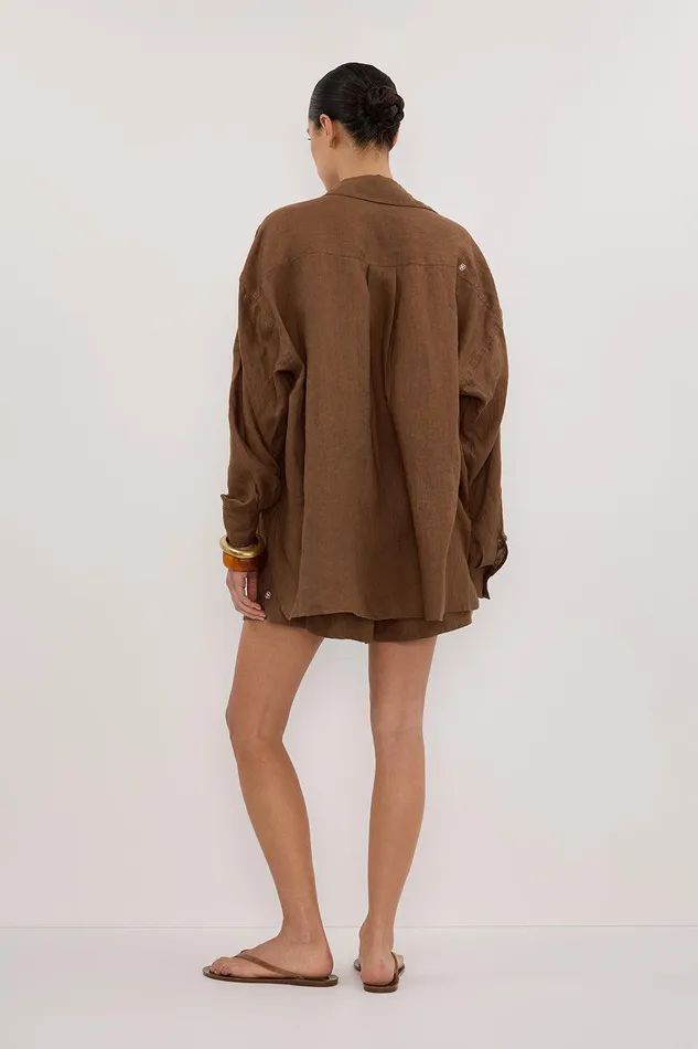 LUNE FONDANT LINEN SHORT Women DISSH Shorts