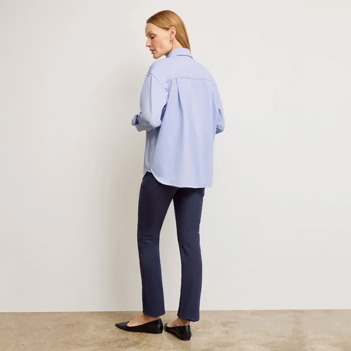M M LaFleur The Roma Jean 8211 Eco Better Than Denim Dark Navy Women Pants