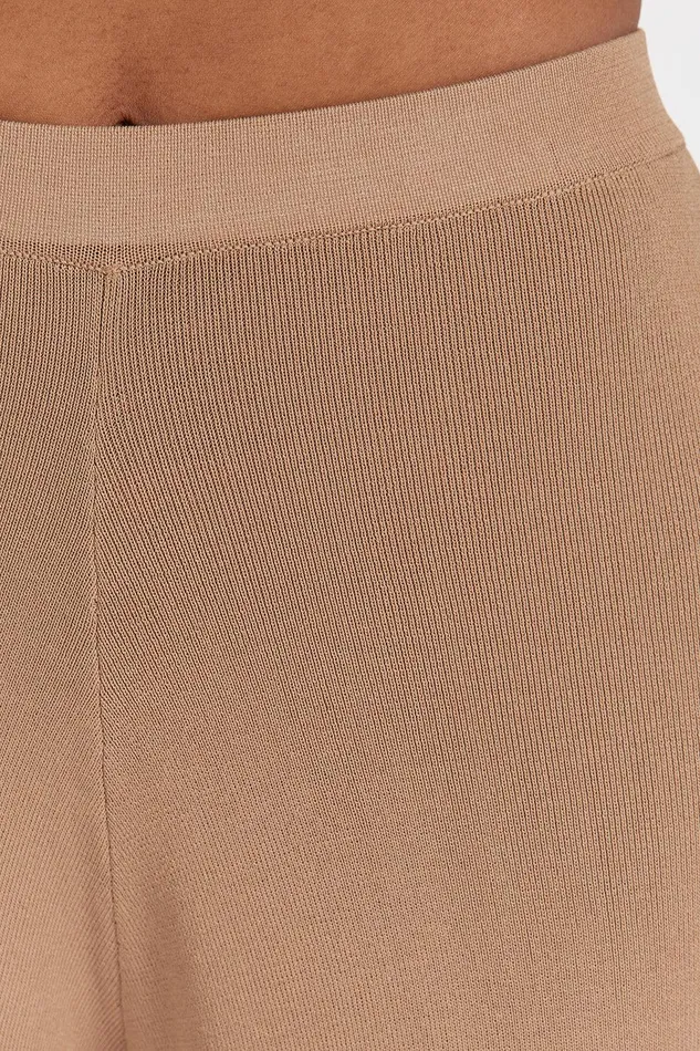 MABLE TAN KNIT PANT Women DISSH Pants