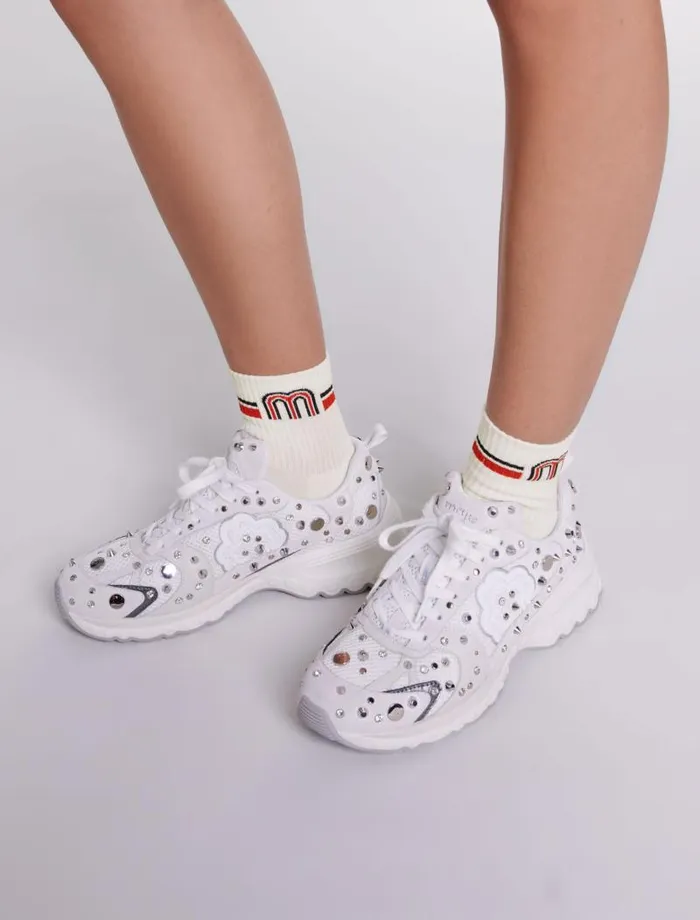 Maje Other Accessories Womens Ankle Socks Multicoloured