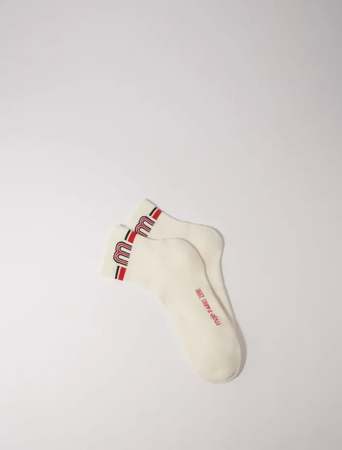 Maje Other Accessories Womens Ankle Socks Multicoloured