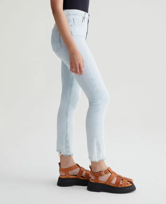 Mari Crop Optimist Moonwash Women AG Jeans Denim Mari Crop Optimist Moonwash Women AG Jeans Denim