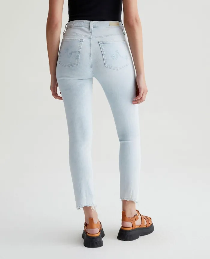 Mari Crop Optimist Moonwash Women AG Jeans Denim Mari Crop Optimist Moonwash Women AG Jeans Denim