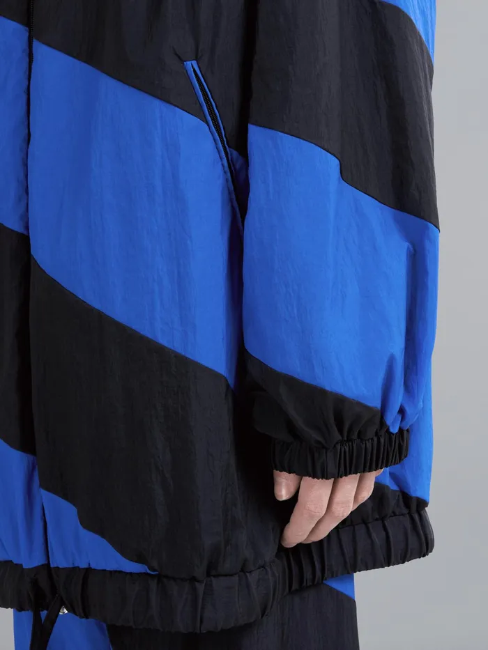 Marni Lightweight Crinkled Nylon Windbreaker Black Mens Coats and Jackets Marni Lightweight Crinkled Nylon Windbreaker Black Mens Coats and Jackets