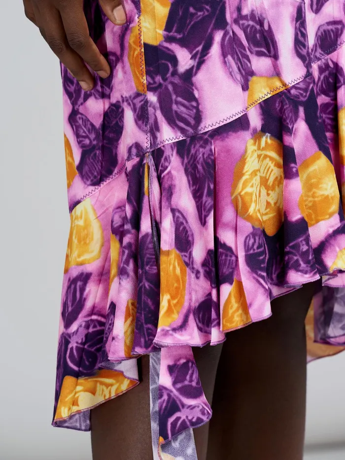 Marni Morning Blossom Print Viscose Sabl Skirt Crocus Womens Skirts Marni Morning Blossom Print Viscose Sabl Skirt Crocus Womens Skirts