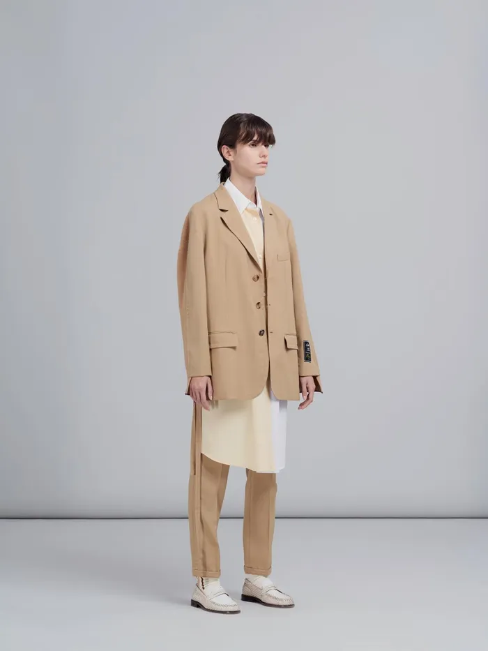Marni Tropical Wool Straightleg Trousers Dijon Womens Pants Marni Tropical Wool Straightleg Trousers Dijon Womens Pants