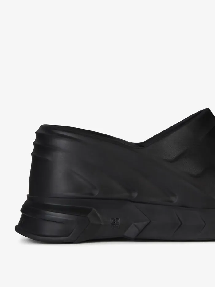 Marshmallow Wedge Sandals In Rubber Black Women Givenchy Marshmallow