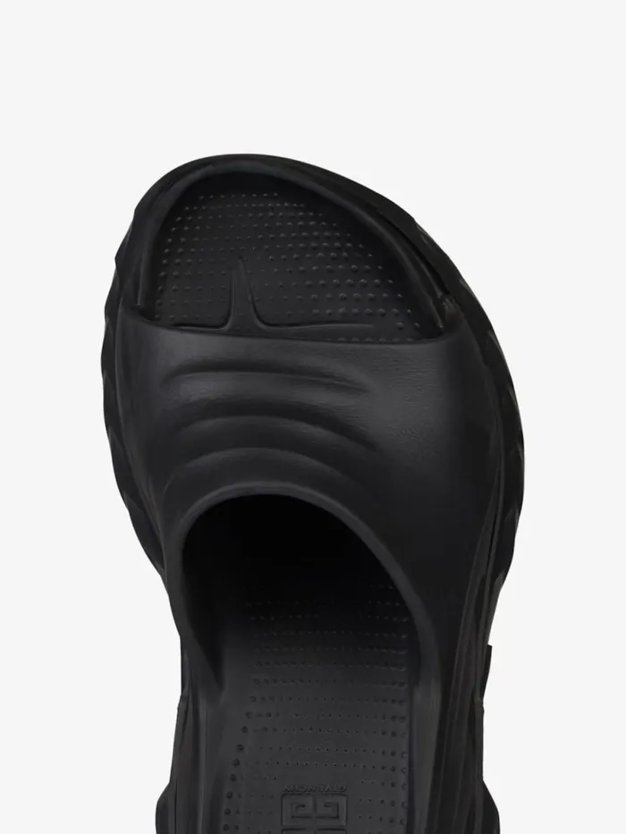 Marshmallow Wedge Sandals In Rubber Black Women Givenchy Marshmallow