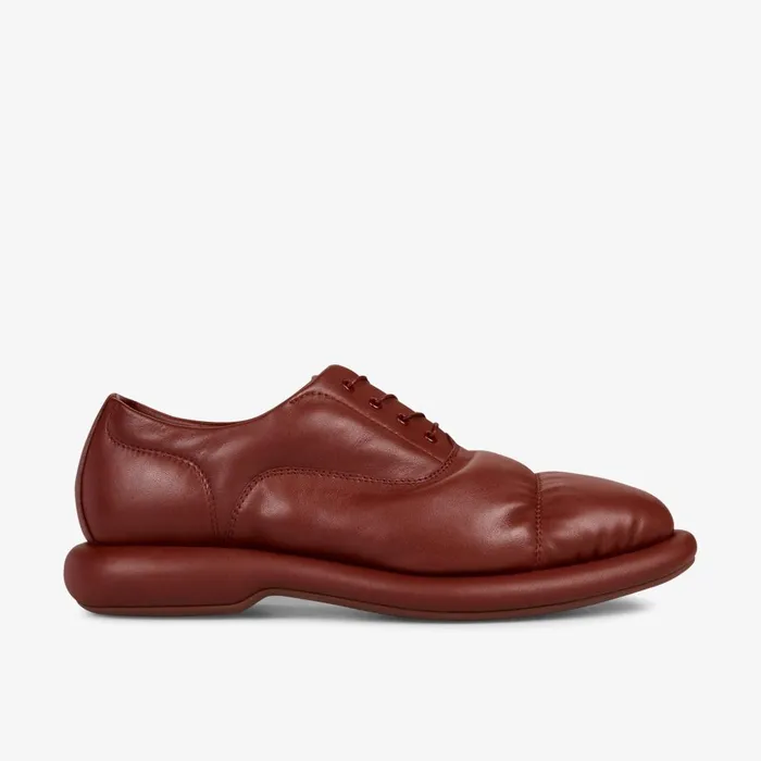 Martine Rose Mens Oxford 1 Oxblood Leather Men Clarks Casual Dress Shoes