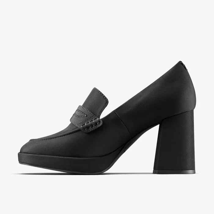 Martine Rose Womens Loafer 2 Black Textile Women Clarks Loafers and Oxfords