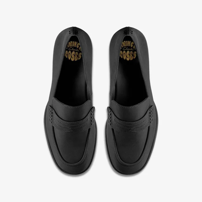 Martine Rose Womens Loafer 2 Black Textile Women Clarks Loafers and Oxfords