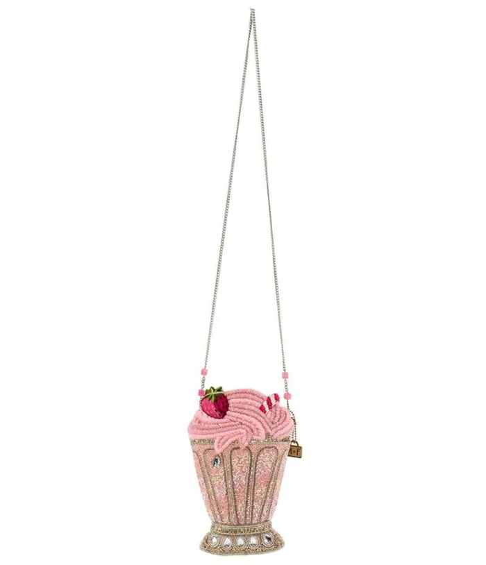 Mary Frances Shake It Up Milkshake Crossbody Bag Accessories Unique Vintage Novelty Bags