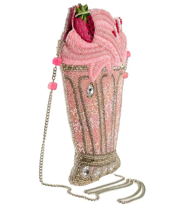 Mary Frances Shake It Up Milkshake Crossbody Bag Accessories Unique Vintage Novelty Bags