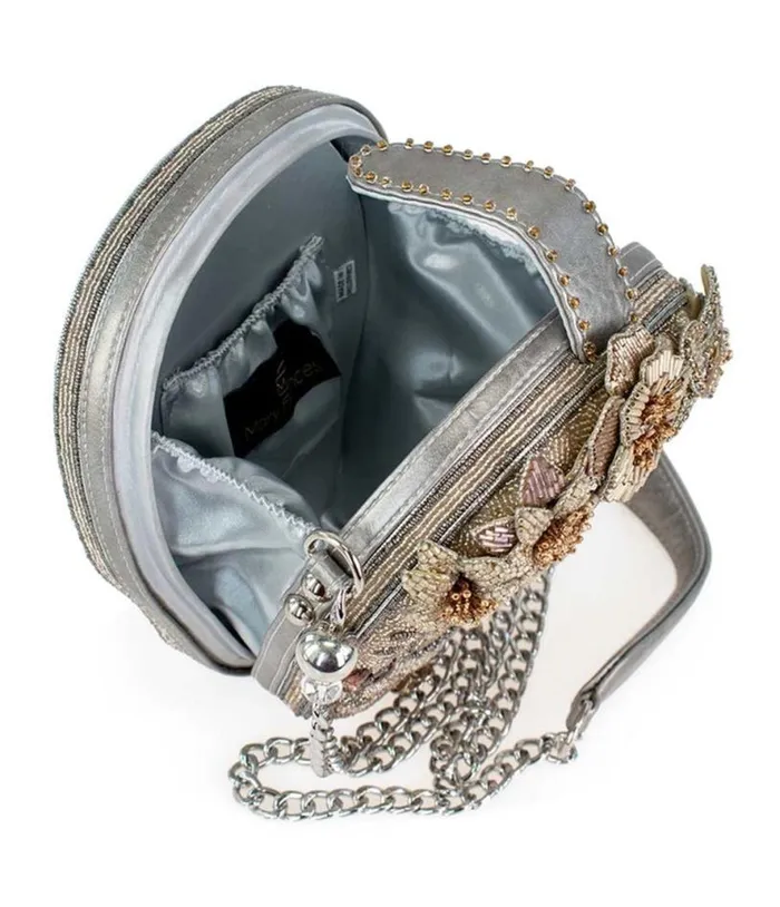 Mary Frances Shining Skull Crossbody Handbag Accessories Unique Vintage Novelty Bags