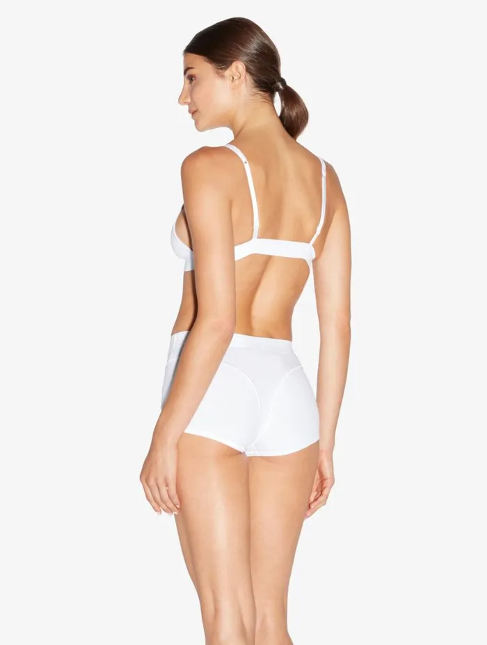 Medium Brief In White 8211 Online Exclusive Lingerie La Perla Brazilian