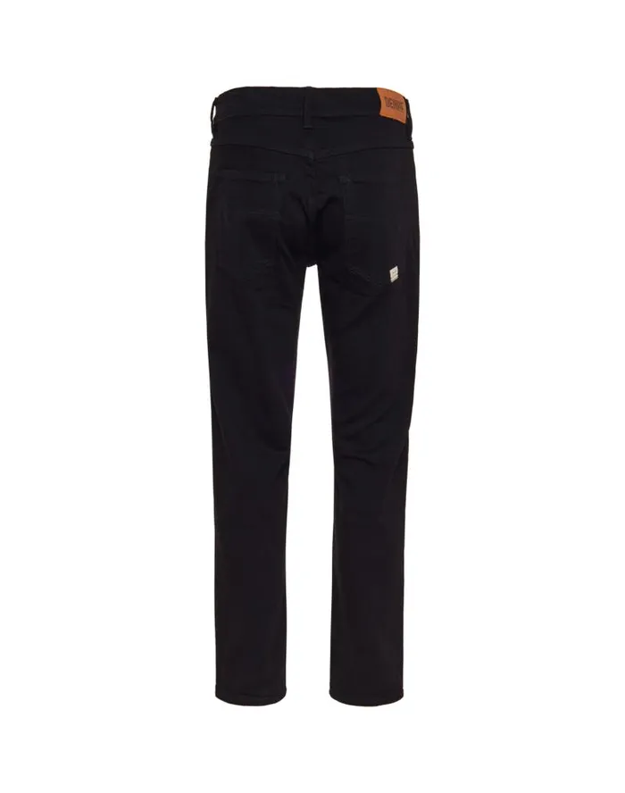Men039s Pants DENING CLASSIC BLACK Eshop PullIn Straight