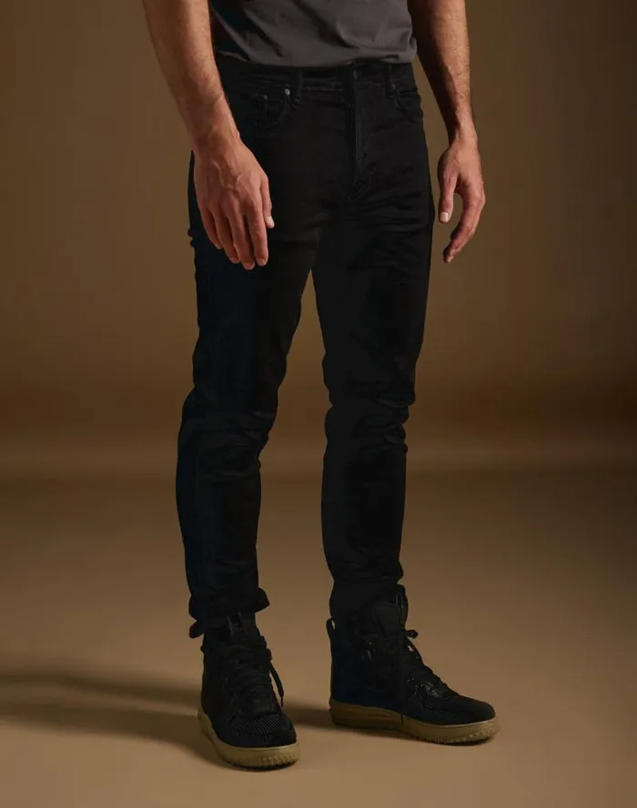 Men039s Pants DENING CLASSIC BLACK Eshop PullIn Straight