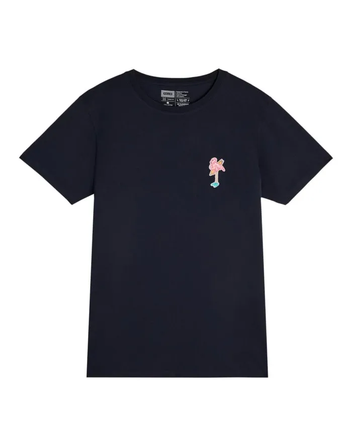 Men039s Tshirt PATCHFLAMINGODKNAVY Eshop PullIn Tshirts