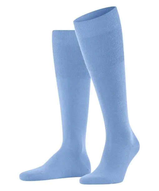Men Airport Men Kneehigh Socks Arcticblue FALKE Knee High Socks
