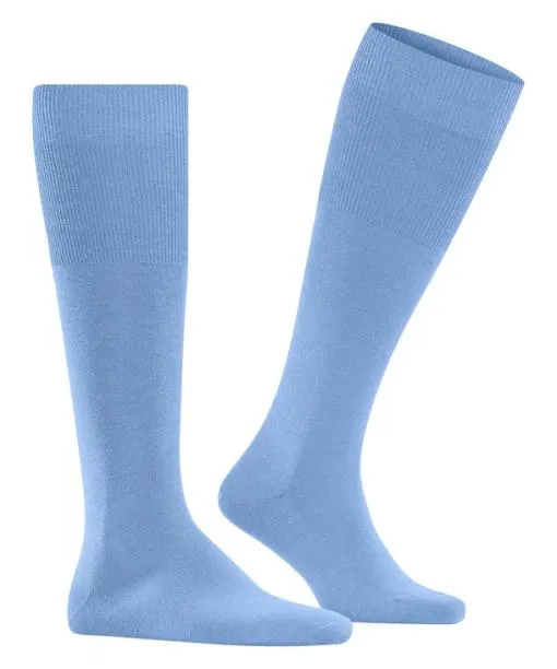 Men Airport Men Kneehigh Socks Arcticblue FALKE Knee High Socks