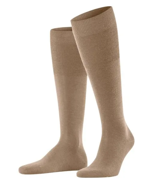Men Airport Men Kneehigh Socks Camel FALKE Knee High Socks