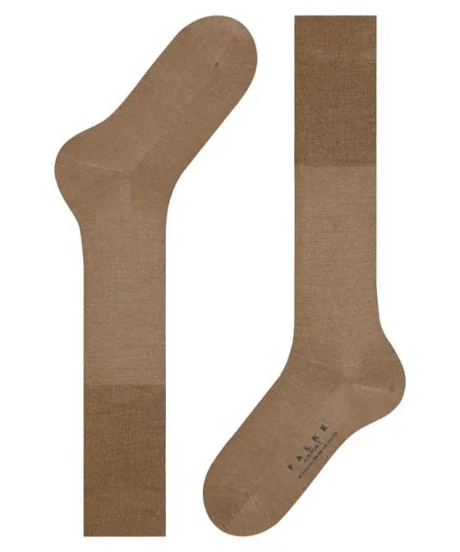 Men Airport Men Kneehigh Socks Camel FALKE Knee High Socks