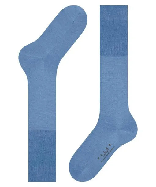 Men Airport Men Kneehigh Socks Cornflower Blue FALKE Knee High Socks