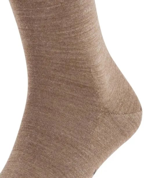 Men Airport Men Kneehigh Socks Nutmeg Mel FALKE Knee High Socks