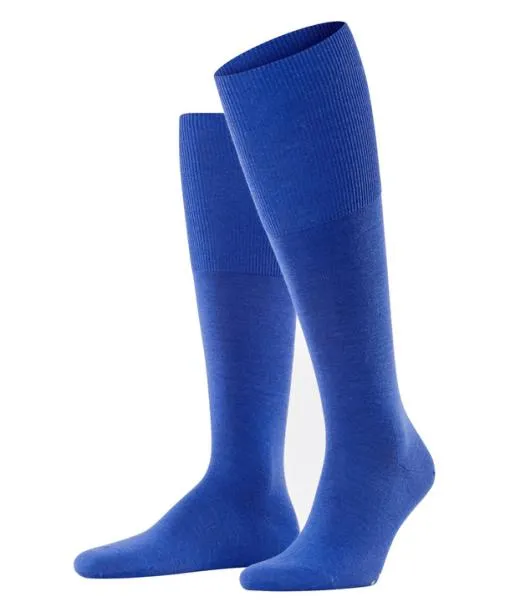 Men Airport Men Kneehigh Socks Sapphire FALKE Knee High Socks