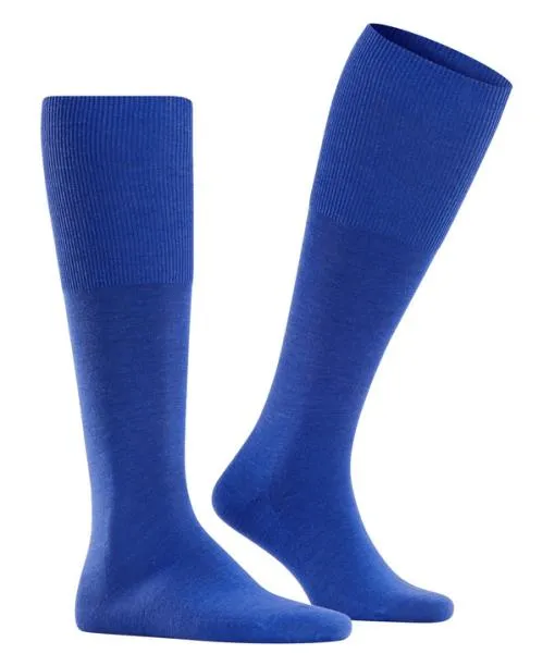Men Airport Men Kneehigh Socks Sapphire FALKE Knee High Socks