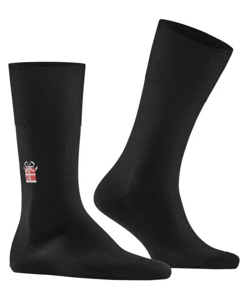 Men Airport Sweet Gift Men Socks Black FALKE Socks