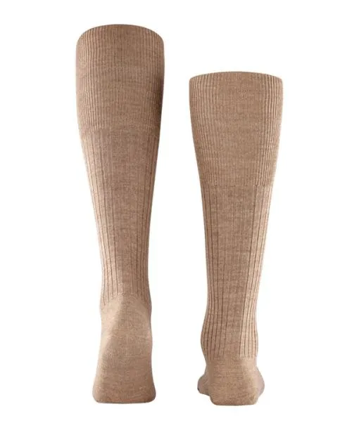Men Bristol Pure Men Kneehigh Socks Nutmeg Mel FALKE Knee High Socks