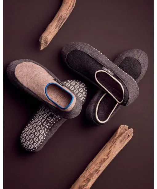 Men Cosyshoe Men Slippers Anthramel FALKE House Socks and Slippers