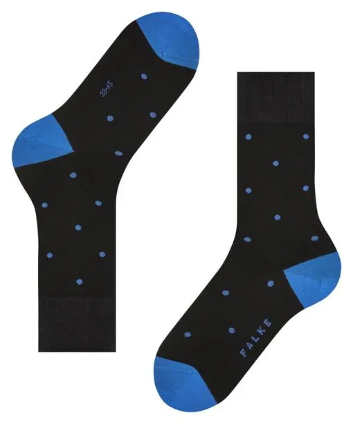 Men Dot Men Socks Black FALKE Socks