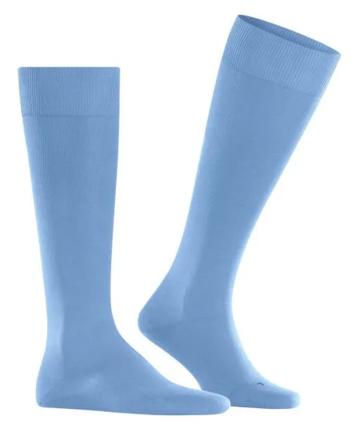 Men Energizing Cotton Men Kneehigh Socks Cornflower Blue FALKE Functionals