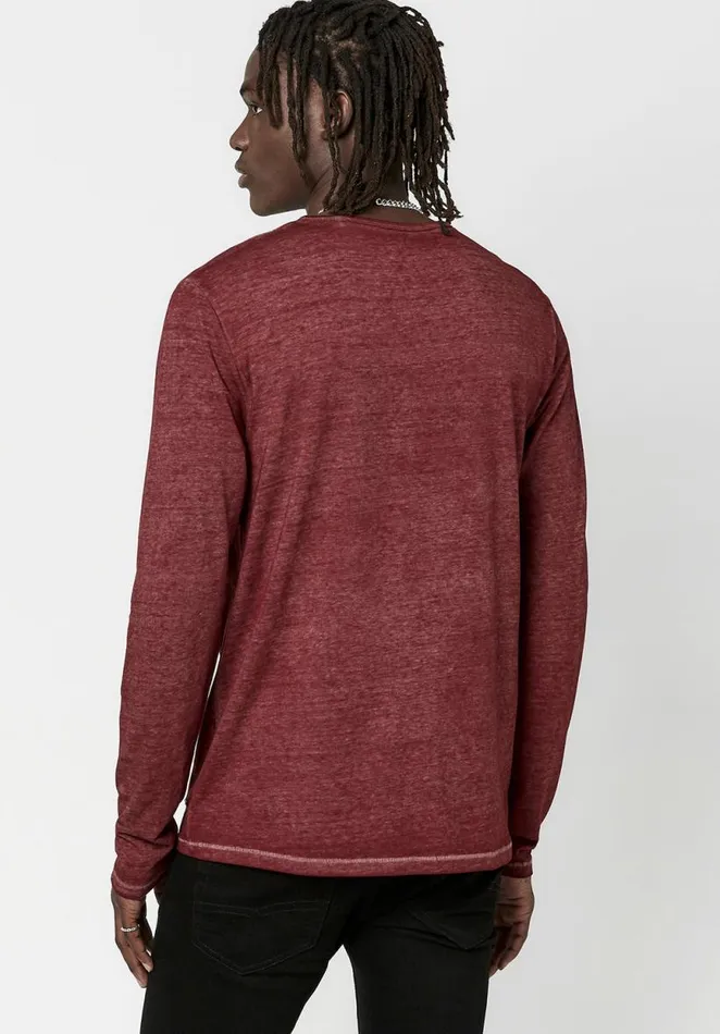 Men Faded Kaduk Henley Shirt Scotch Buffalo David Bitton Tops and Tees