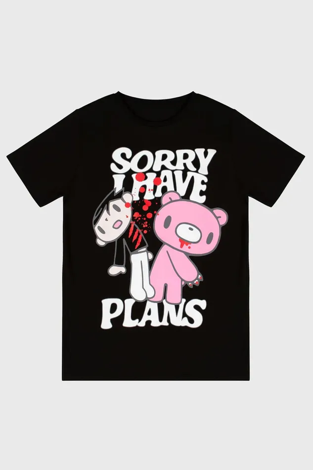Men Graphic Tops Killstar I Have Plans TShirt