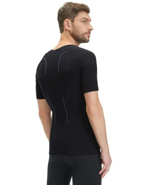 Men Impulse Running Men TShirt Roundneck Health Black FALKE Long Sleeve Shirts