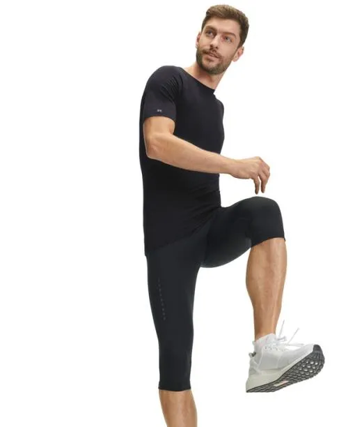 Men Impulse Running Men TShirt Roundneck Health Black FALKE Long Sleeve Shirts