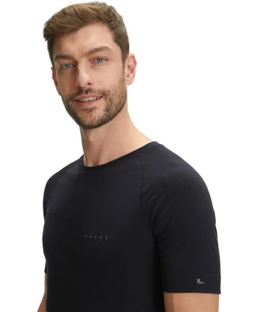 Men Impulse Running Men TShirt Roundneck Health Black FALKE Long Sleeve Shirts