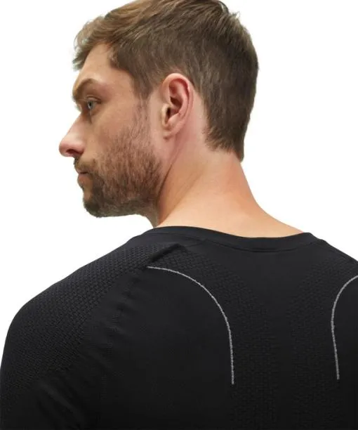 Men Impulse Running Men TShirt Roundneck Health Black FALKE Long Sleeve Shirts