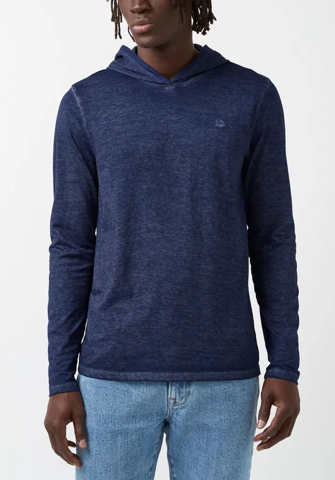 Men Kathim Navy LongSleeve Mens Top Whale Buffalo David Bitton Tops and Tees
