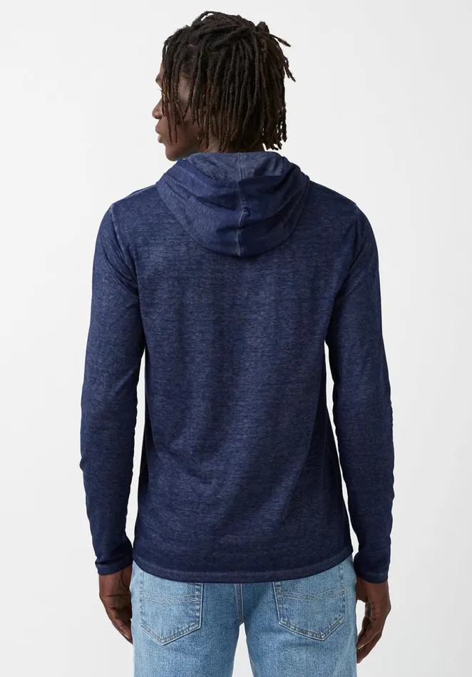 Men Kathim Navy LongSleeve Mens Top Whale Buffalo David Bitton Tops and Tees