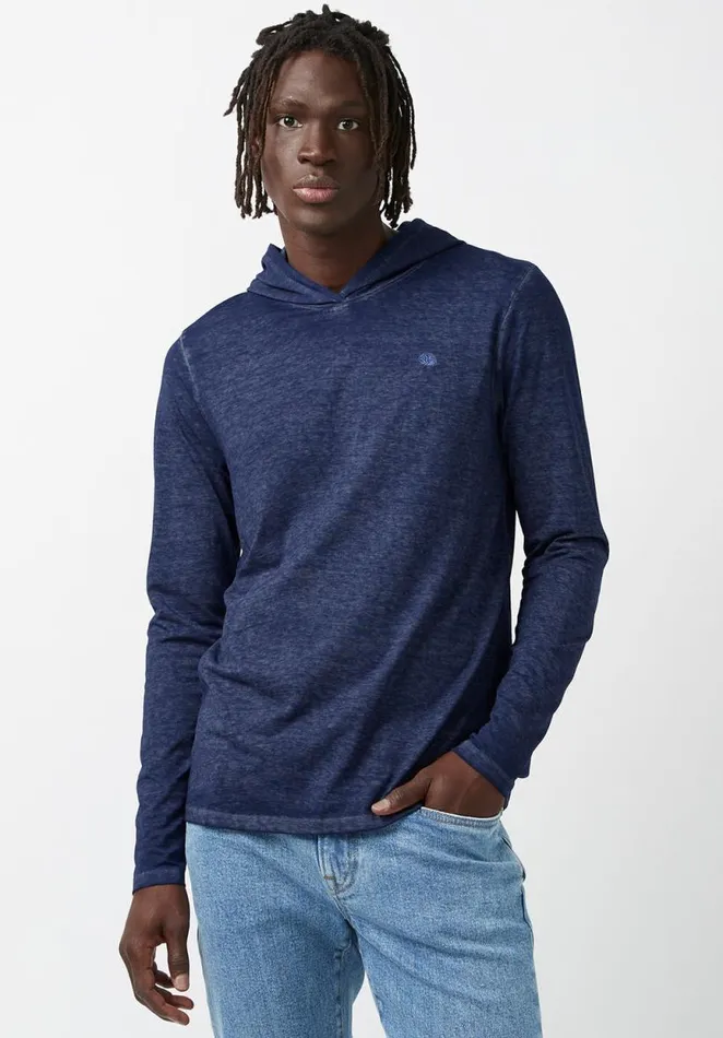 Men Kathim Navy LongSleeve Mens Top Whale Buffalo David Bitton Tops and Tees