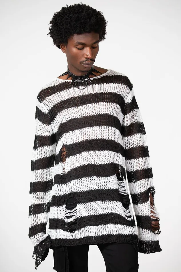 Men Knitwear Killstar Emo Knit Sweater