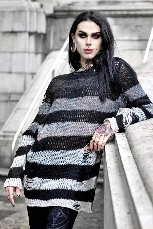 Men Knitwear Killstar Grady Knit Sweater