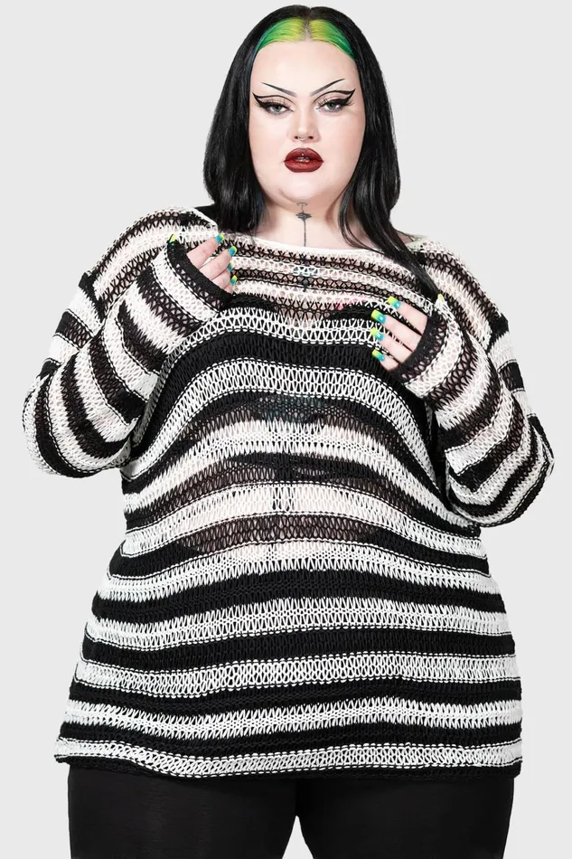 Men Knitwear Killstar Grunge Sweater
